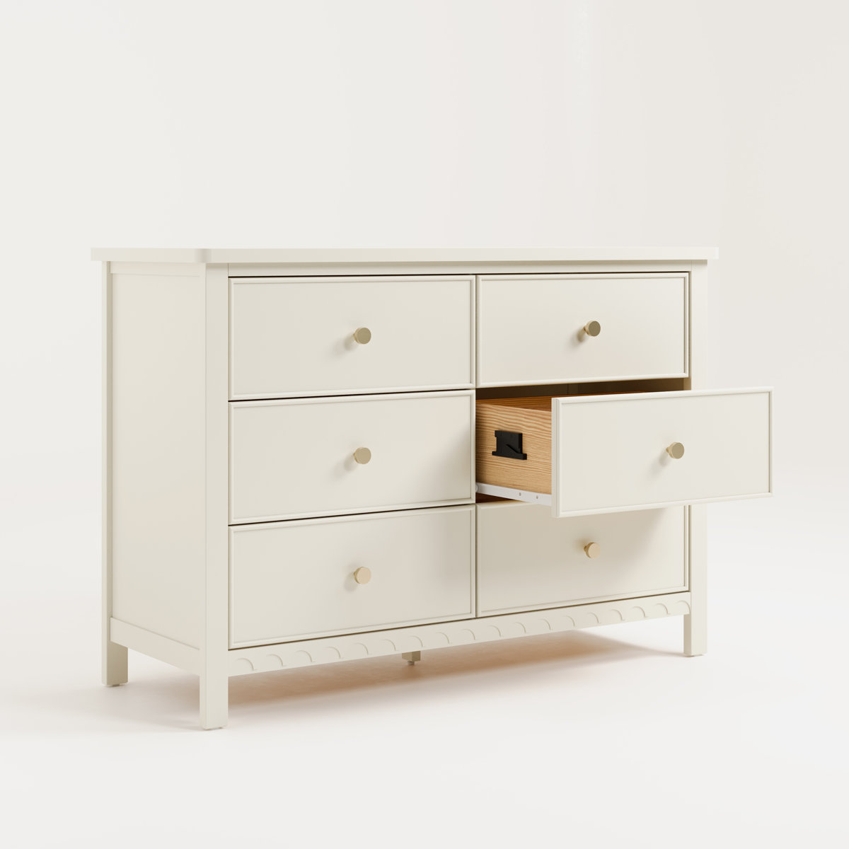 Graco Sasha 6 Drawer Double Dresser & Reviews | Birch Lane